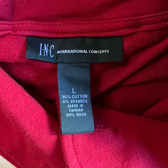 INC International Concepts Buttoned Down Jacket L - Picture 10 of 17